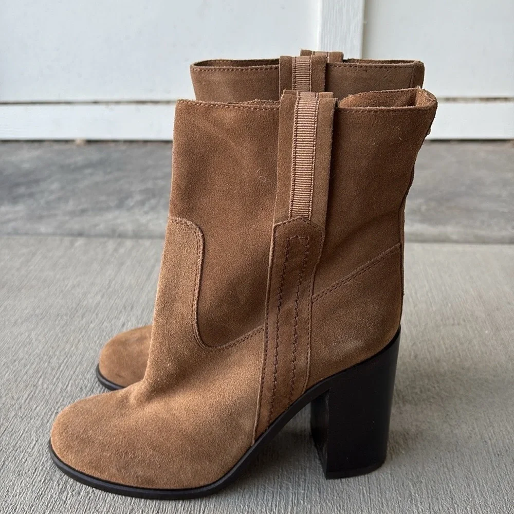 Kate Spade new york Baise Boot Brown Suede Women Size 5